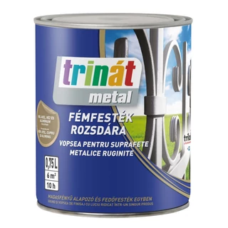 TRILAK Trinát Metal fémfesték piros 0,75 l