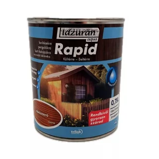 TRILAK Lazurán Aqua Rapid vörösfenyő 0,75l