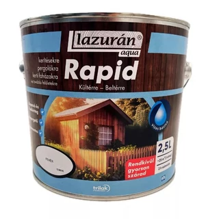 TRILAK Lazurán Aqua Rapid fehér 2,5l