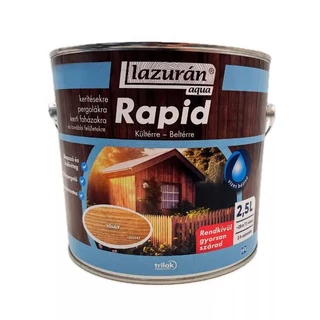 TRILAK Lazurán Aqua Rapid tölgy 2,5l