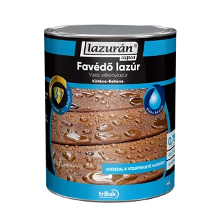 TRILAK Lazurán Aqua favédő lazúr 3in1 dió 0,75l