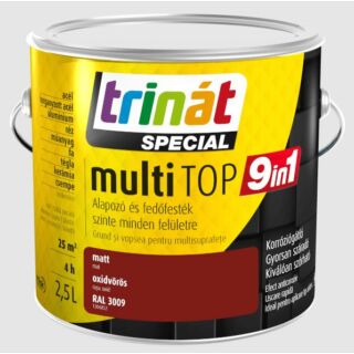 TRILAK Trinát Special multiTOP 9in1 oxidvörös - 2.5 L