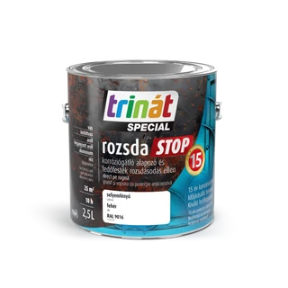 TRILAK Trinát rozsdastop, selyemfényű fehér - 2.5 L