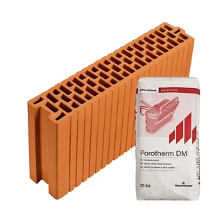 Porotherm 12 N+F RAPID falazóelem