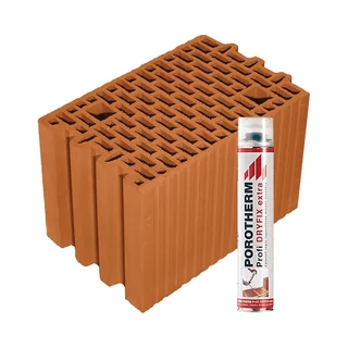 Porotherm 25 N+F RAPID DRYFIX falazóelem