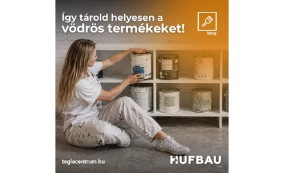Festék, vakolat, ragasztó a nyári melegben: így tárold helyesen a vödrös termékeket!
