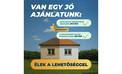 Hungarocell Felújítási Program – ingyenes homlokzati hőszigetelés családi házakra