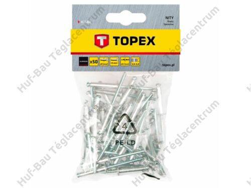 Topex popszegecs - 4,0x8/50 db