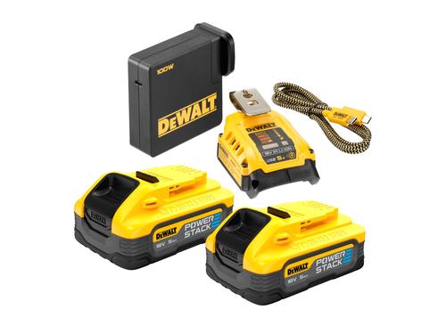 DEWALT DCB094H2-QW USB töltőkészlet POWERSTACK