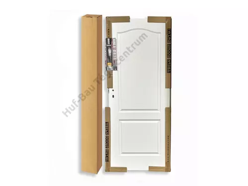 Komplett beltréi ajtó fehér színben jobbos 88 cm x 206 cm