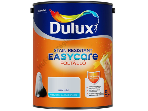 AKZO Dulux EasyCare foltálló falfesték ezüst vért - 5 L