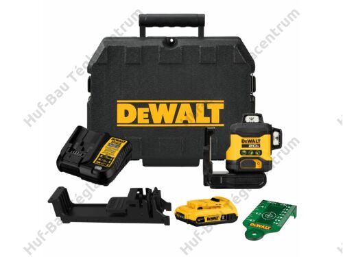 DEWALT DCLE34031D1-QW akkumulátoros lézerkészlet