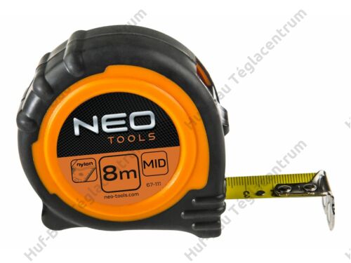 Neo mérőszalag - 8 M/25 nylon bv