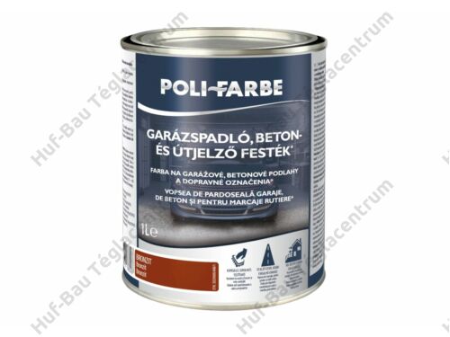 POLI-FARBE Garázspadló, beton- és útjelző festék Pirit 5l