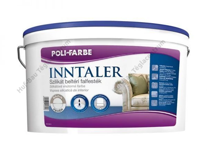 POLI-FARBE Inntaler szilikát beltéri falfesték fehér 2l