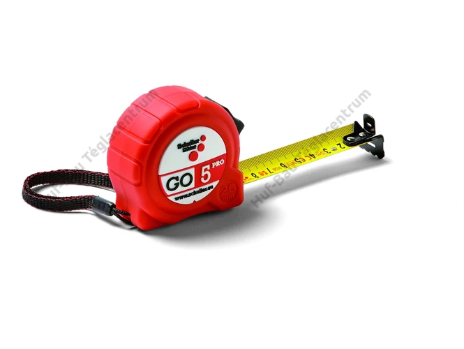 Schuller GO PRO mérőszalag - 5 m x 25 mm