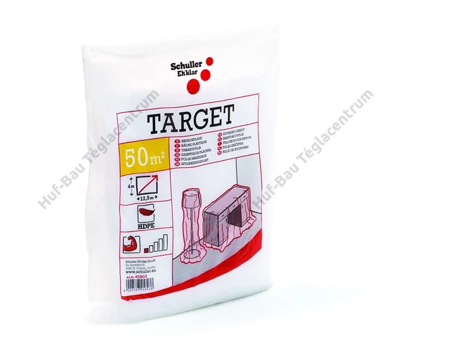 Schuller Target S4 vékony takarófólia - 4 x 12.5 m