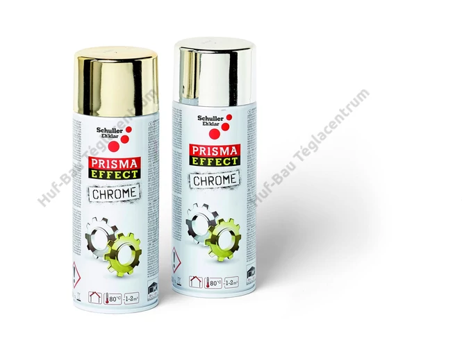 Schuller Prisma Effect Chrome festék spray arany - 400 ml