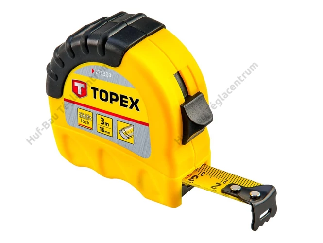 Topex mérőszalag - 3 M/16 mm