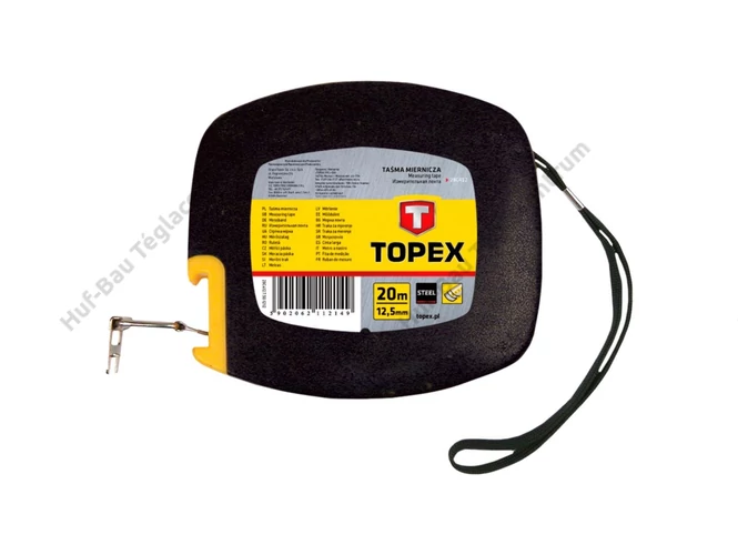 Topex mérőszalag - 20 M/12,5 mm