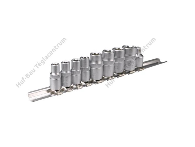 Topex torx kulcs készlet - 10db-os e5-e1