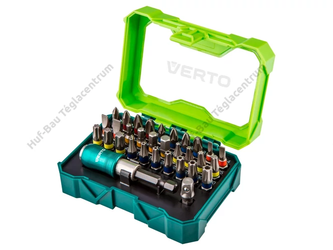 Behajtóhegy klt 1/4"  32r SL,PH,PZ,Imbusz színkódolt Verto (66H620)