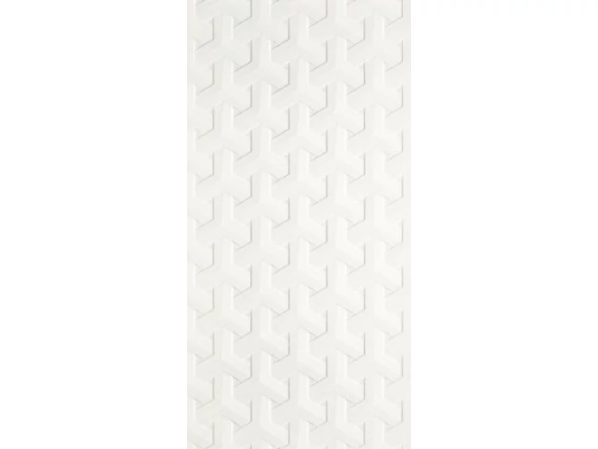 PARADYZ Harmony bianco ściana a struktura 30 x 60 cm 