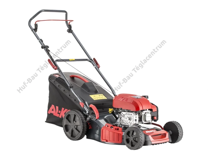 AL-KO EASY 4.66 P-D benzines fűnyíró, 46 cm vágási szélességgel, 7 fokozatban, 25 mm-től 75 mm-ig állítható, hogy a vágási magassággal.
