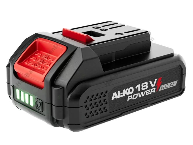 AL-KO B40.6 Li akkumulátor 2.0 Ah, 18 és 36V-os feszültségrendszerhez.
