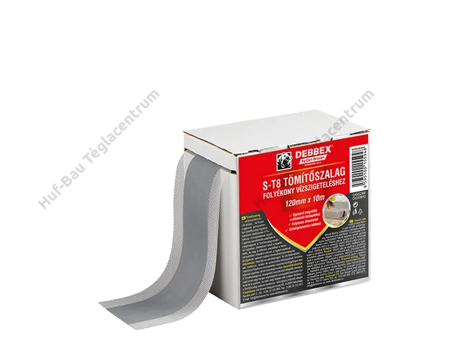 Den Braven S-T8 hajlaterősítő szalag 120 mm x 10 m, bliszterben