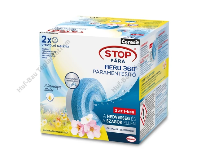 HENKEL Ceresit Stop Pára utántöltő tabletta Vadvirágos mező illattal