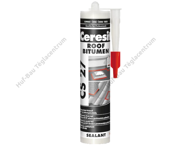 HENKEL Ceresit CS 27 Bitumenes zsindelytömítő fekete - 300ml