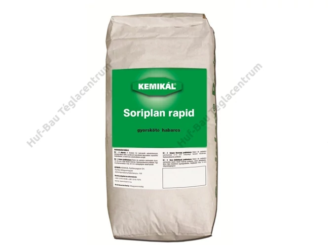 KEMIKÁL Soriplan Rapid gyorskötésű szárazhabarcs, 4 kg. Bruttó: [PRICE]