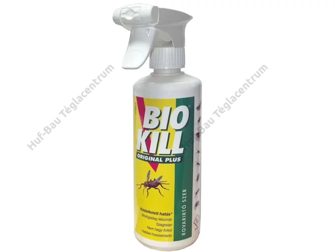 BioKill Original Plus - Hangya, bolha, csótány, ágyi poloska, poloska, ruhamoly, molylepke, valamint egyéb rejtett életmódú rovarok ellen.
