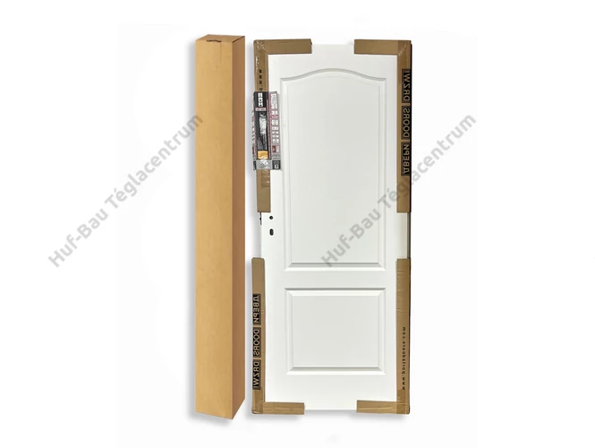 Komplett beltréi ajtó fehér színben jobbos 88 cm x 206 cm