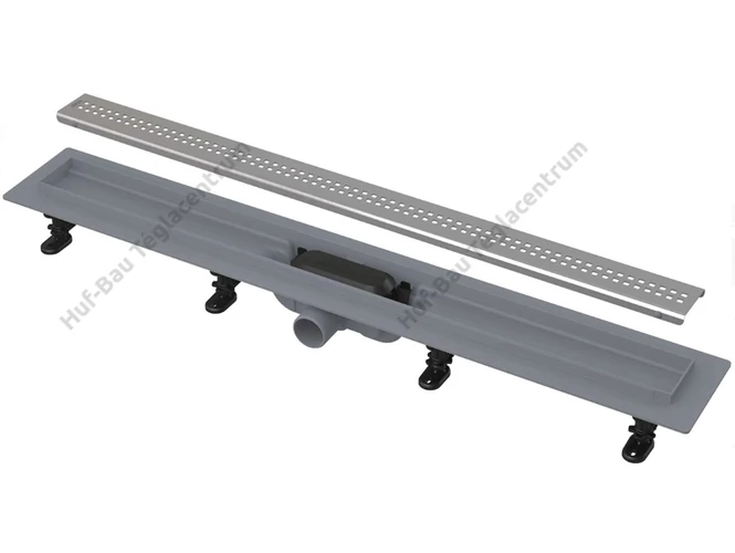 Alcaplast APZ9-950 zuhanyfolyóka, fém ráccsal