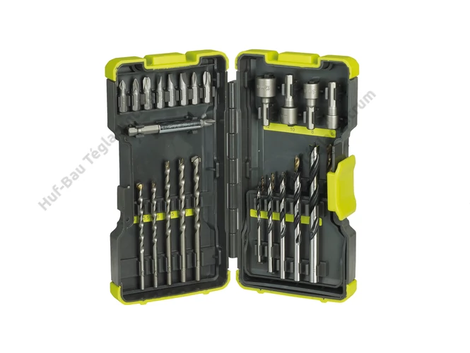 RYOBI RAK30MIX vegyes fúró és csavarozó készlet - 30 db-os