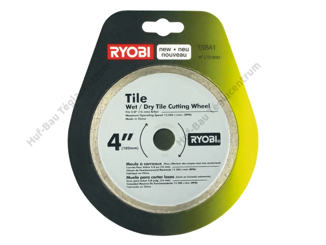 RYOBI TSBA1 vágótárcsa csempéhez - 102 mm