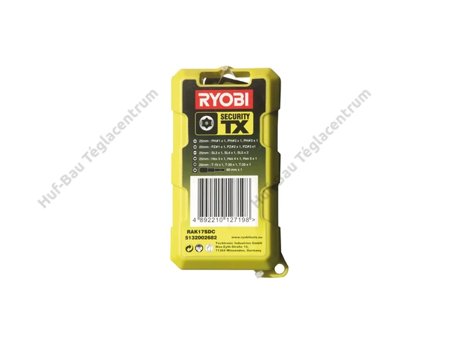 RYOBI RAK17SDC 17db-os bit szett
