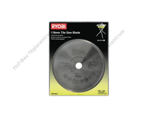 RYOBI TSB180A1 vágótárcsa csempéhez - 178 mm