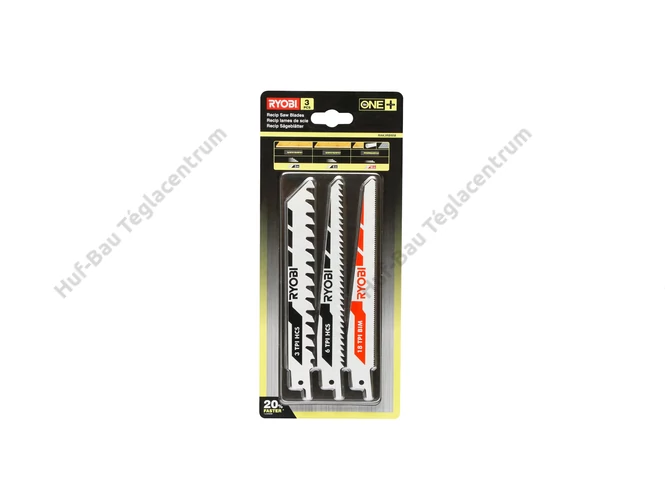 RYOBI RAK3RBWM szablyafűrész lap - 3 db (5132002813)