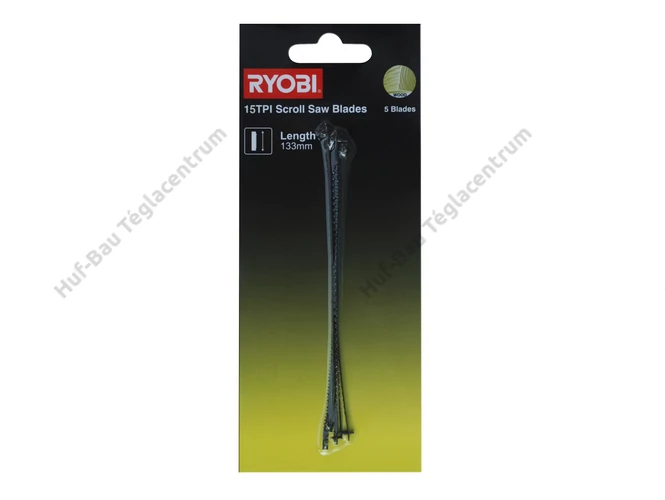 RYOBI SSB15TPI 5 db-os lombfűrész készlet, 15TPI