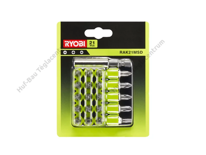 RYOBI RAK21MSD 21 db-os csavarozó szett