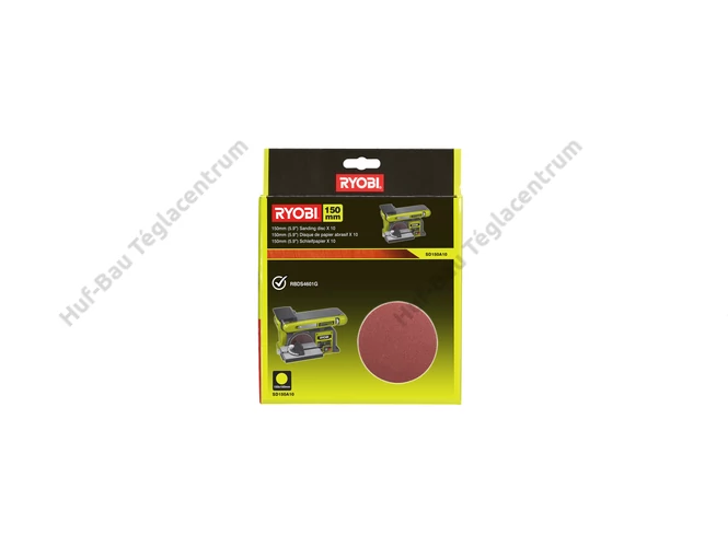 RYOBI SD150A10 csiszolótalp RBDS4601G-hez - 10 db