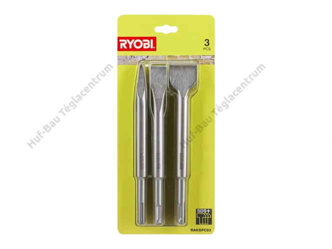 RYOBI RAKSPC03 SDS+ vésőszár szett