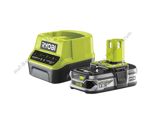 RYOBI RC18120-115 1.5 Ah Li-ion akku és töltő - 18V OnePlus