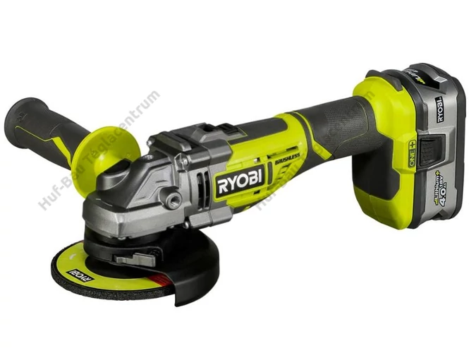RYOBI R18AG7-140S szénkefe nélküli sarokcsiszoló - 18V OnePlus