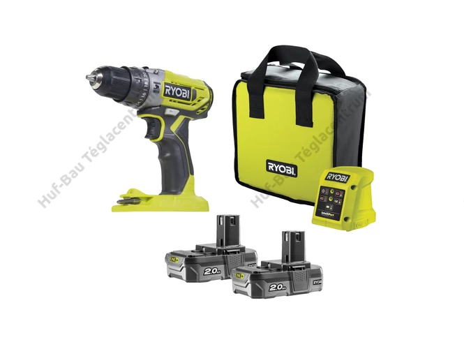 RYOBI R18PD2-220S Ütvefúró-csavarozó - 18V OnePlus
