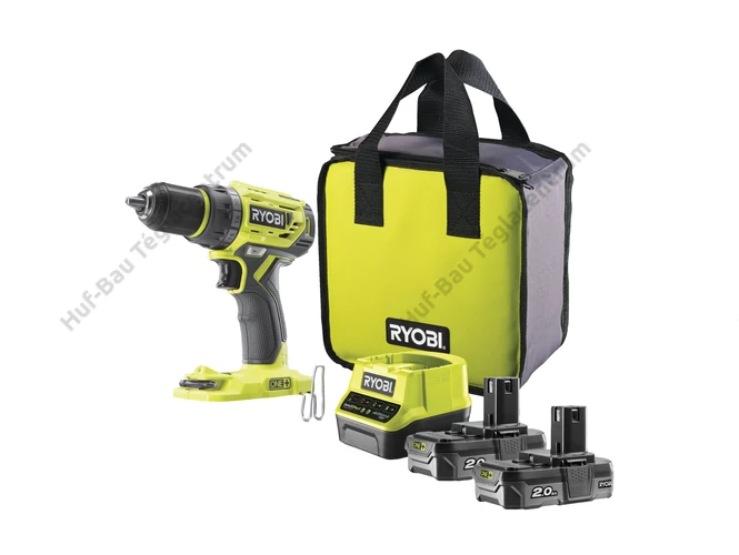 RYOBI R18DD7-220S szénkefe nélküli, nagy teljesítményű fúrócsavarozó - 18V OnePlus