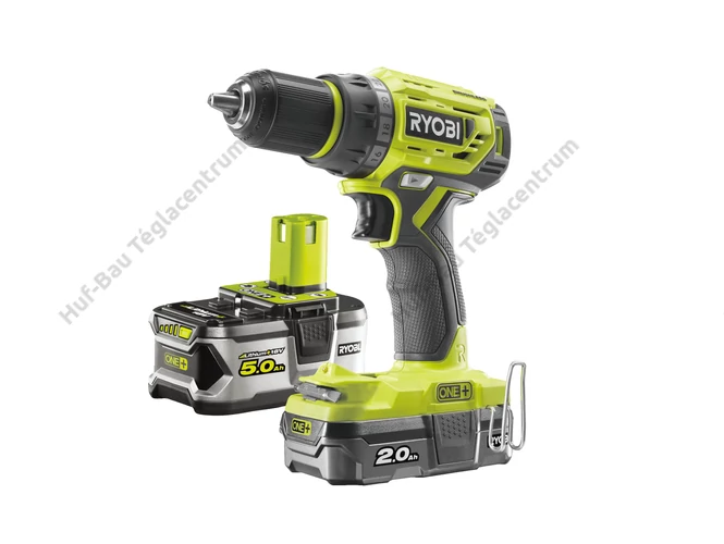 RYOBI R18DD7-252S szénkefe nélküli, nagy teljesítményű fúrócsavarozó - 18V OnePlus